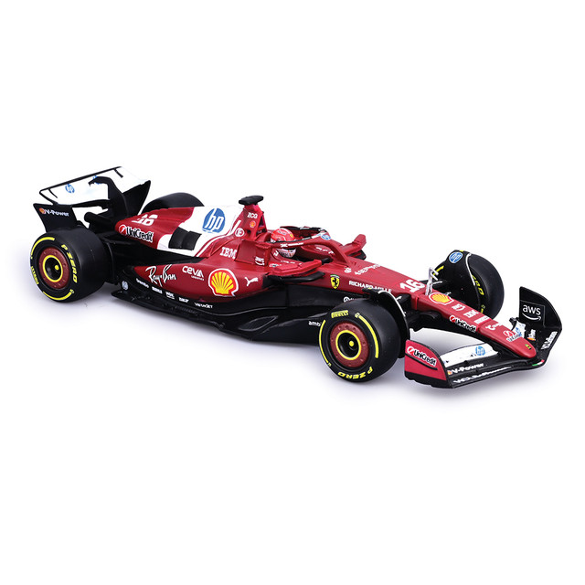  سيارة فيراري SF-25 شارل لوكلير من طراز F1 من بوراجو سيجنتشر بمقياس 1/43 