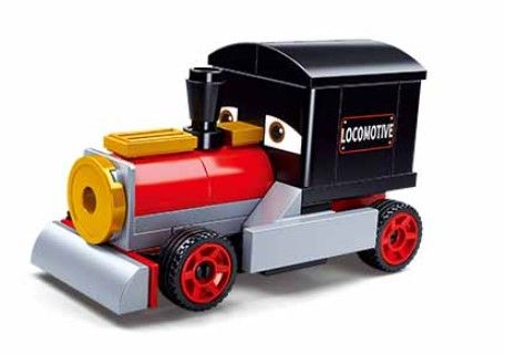  Sluban Power Bricks Steam Train - 44 pieces 