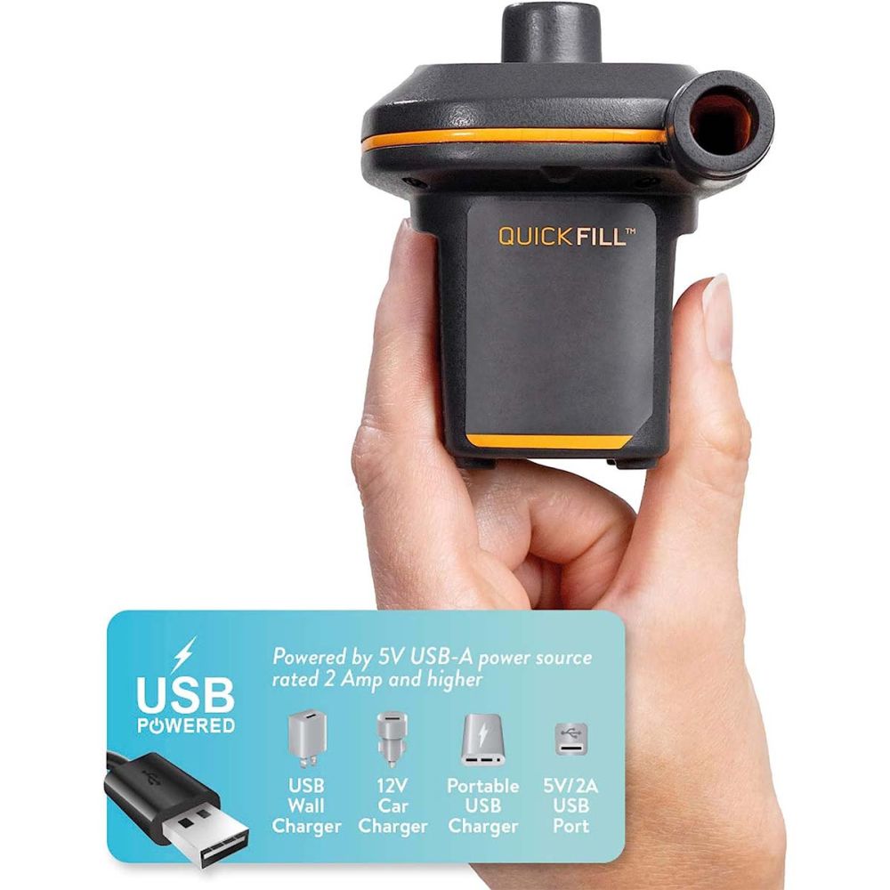  مضخة هواء صغيرة تعمل بمنفذ USB للتعبئة السريعة 