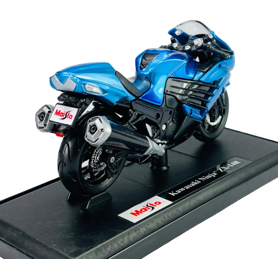  نموذج دراجة نارية مصبوب من المعدن من مايستو، إصدار خاص، كاواساكي نينجا ZX-14R، بمقياس 1:18 