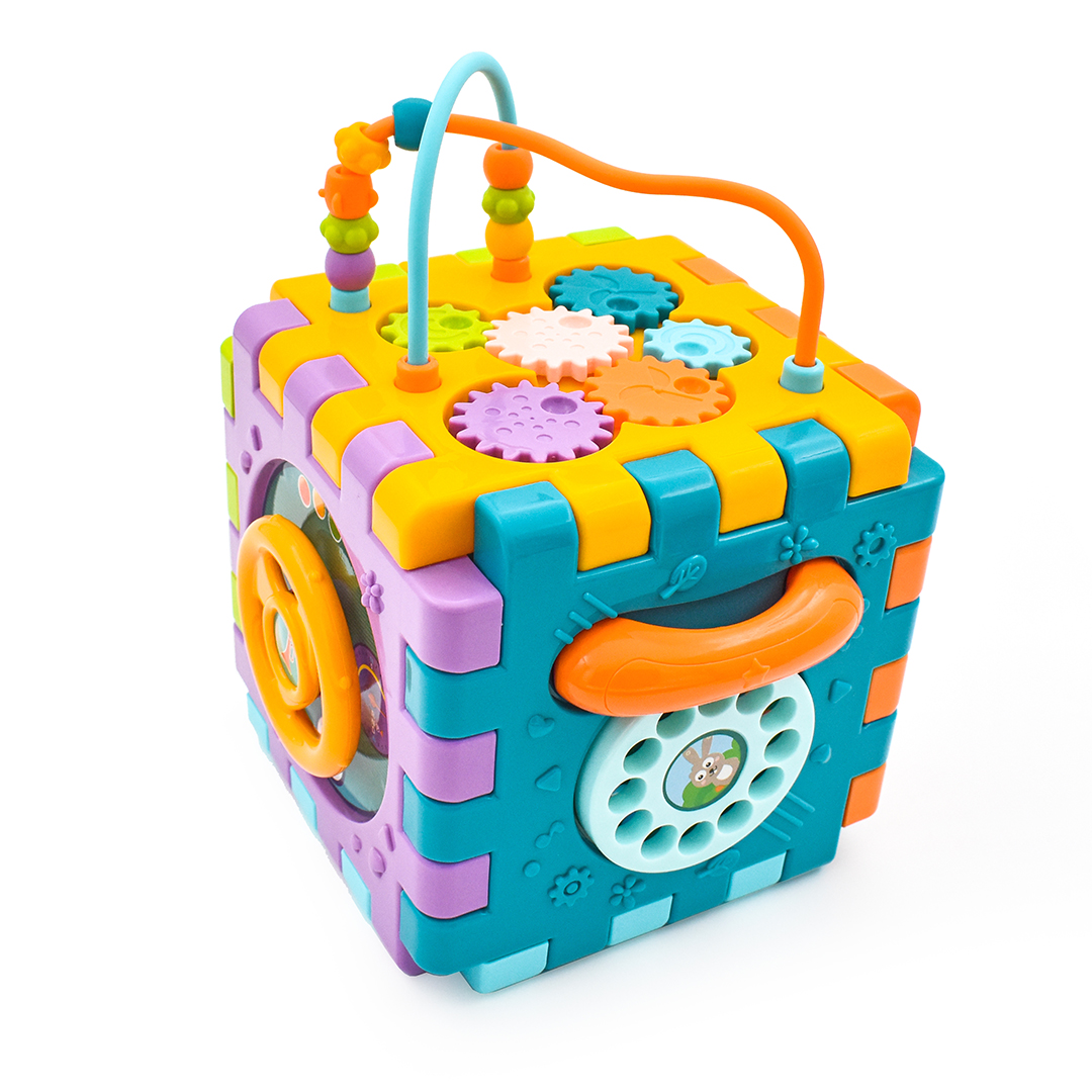  Baby & Toddler Activity Cube 6 In 1 – Toys For 1 – 2 Year Old 