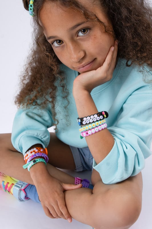  مجموعة WeCool Jelly Bands لصنع أساور يدوية سهلة التقشير - رائحة حلوي العلك 