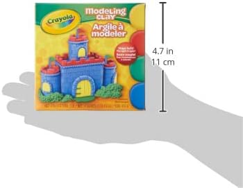  Crayola Modeling Clay, 4 Colors 