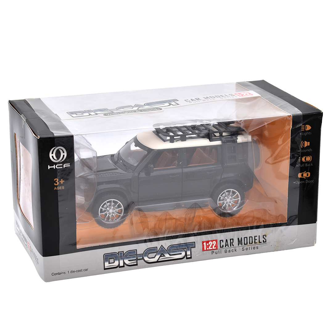  Land Rover Defender Diecast Metal Car - 1:22 - Car Games 