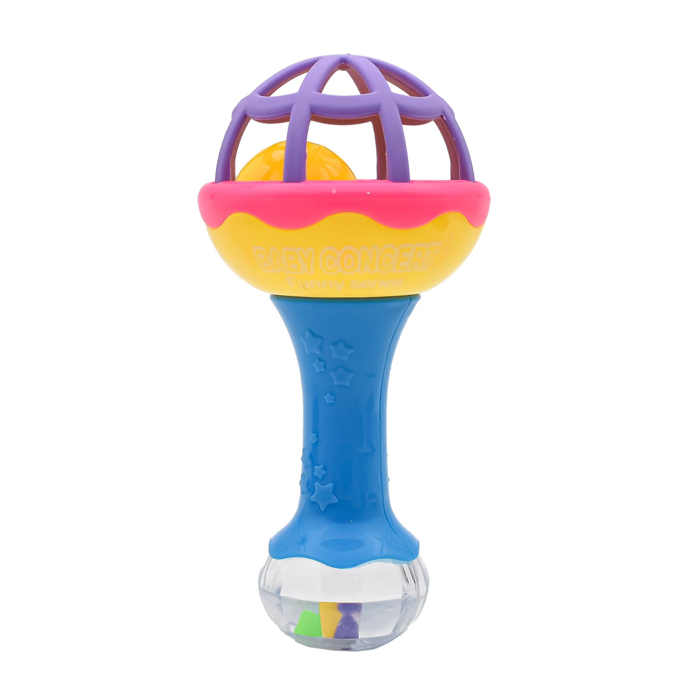  Colorful rattle for newborns 