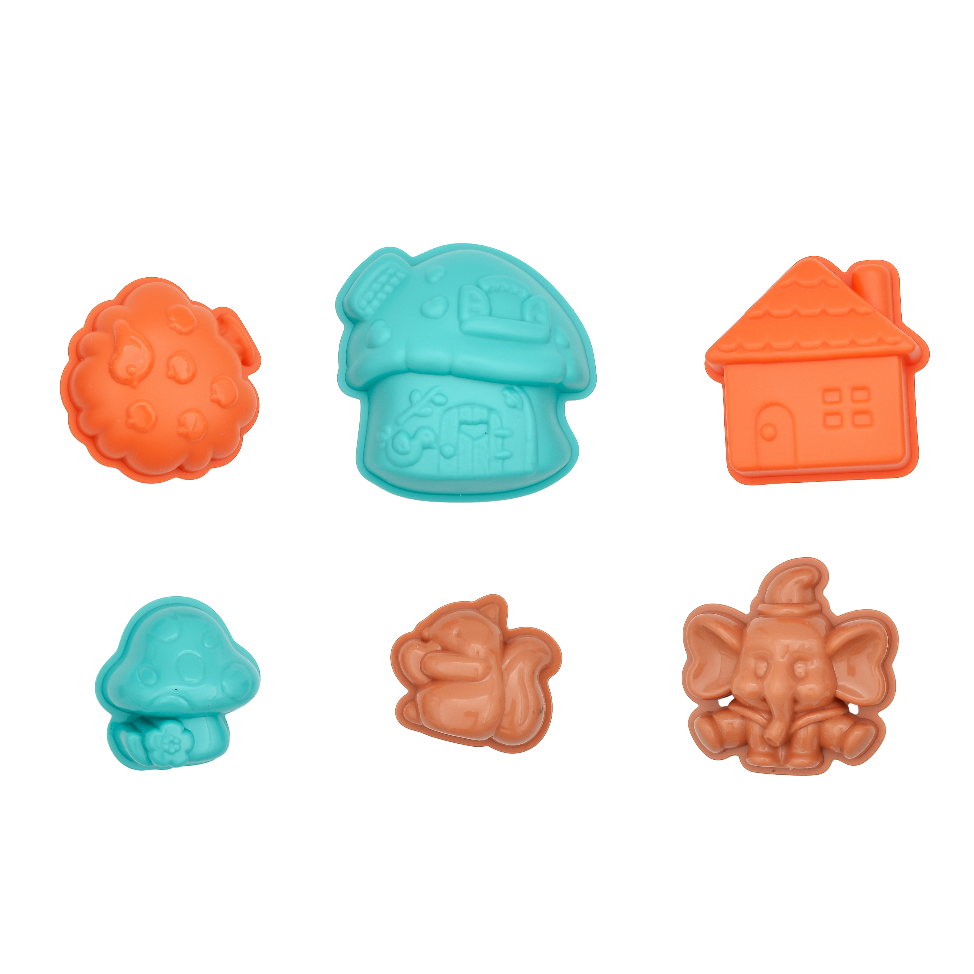  Colored Clay Basket - 800 Grams 