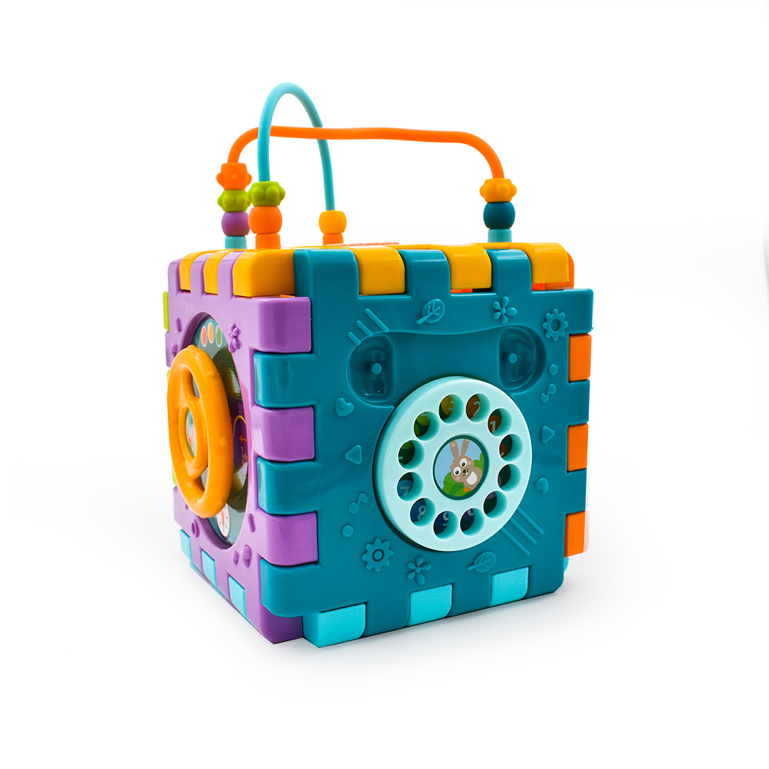  Baby & Toddler Activity Cube 6 In 1 – Toys For 1 – 2 Year Old 