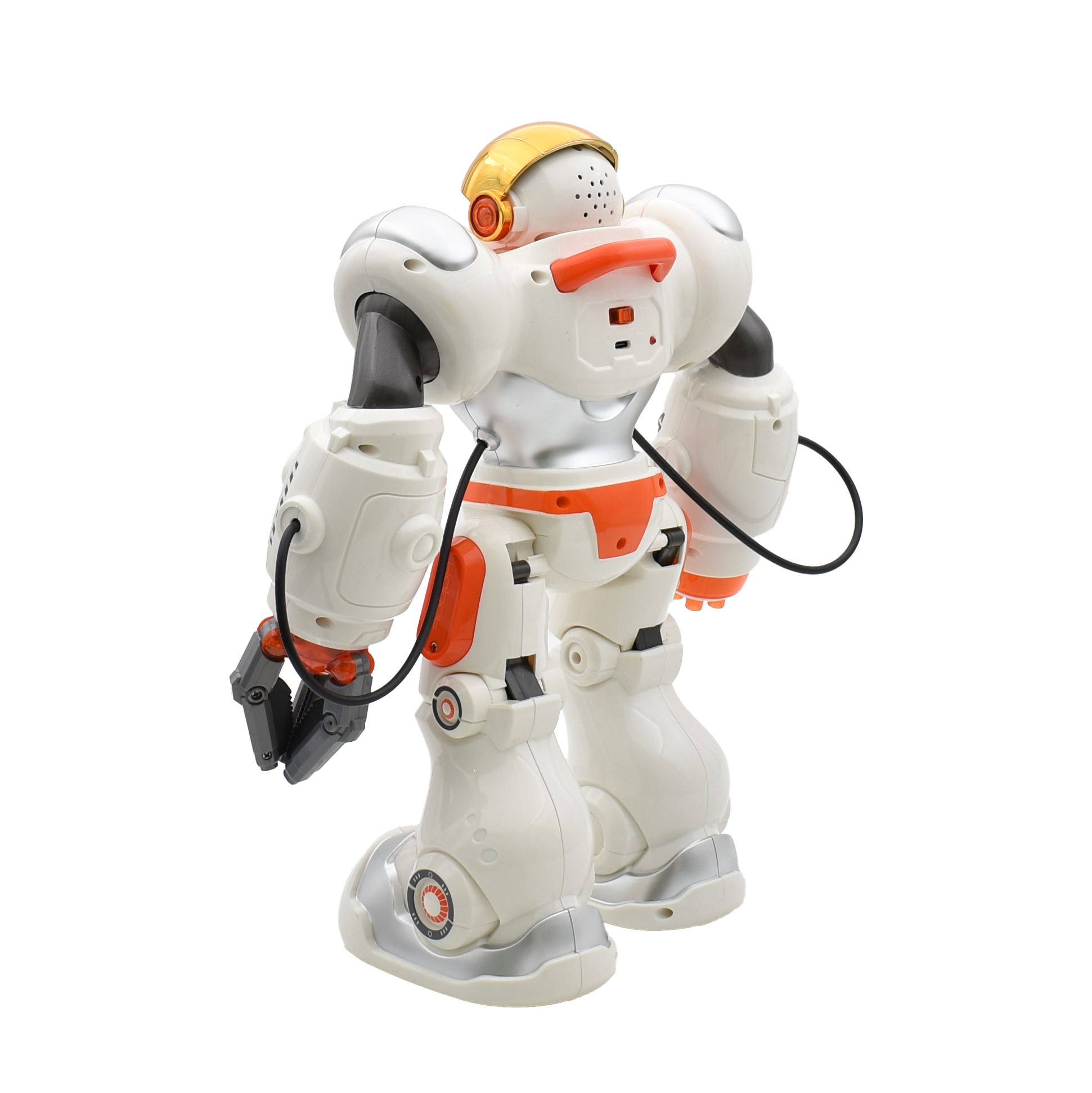  Fighting games - Guardbot President smart robot - remote control - walking + lights + sounds + music 
