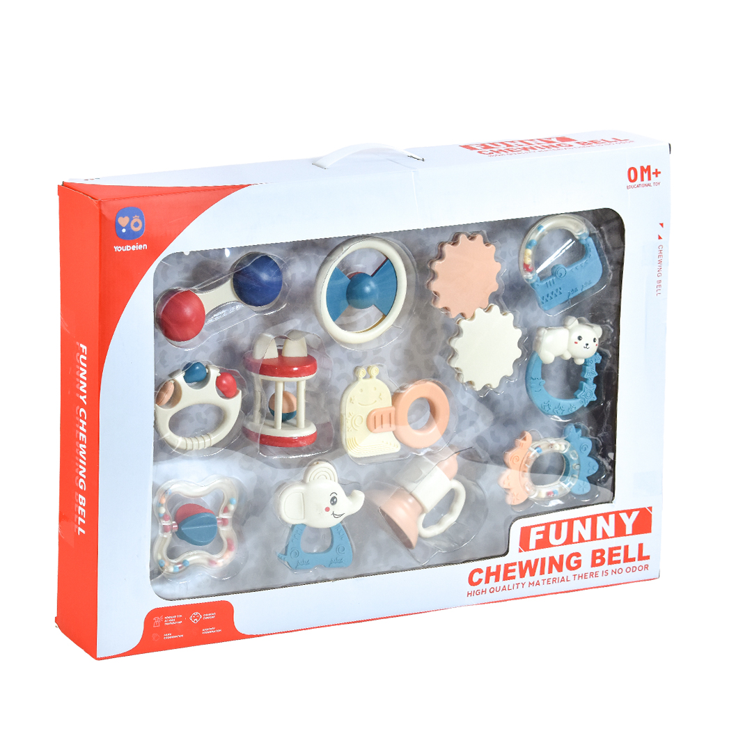  Rattle Toy Set - 12 Pieces - Baby Toys 