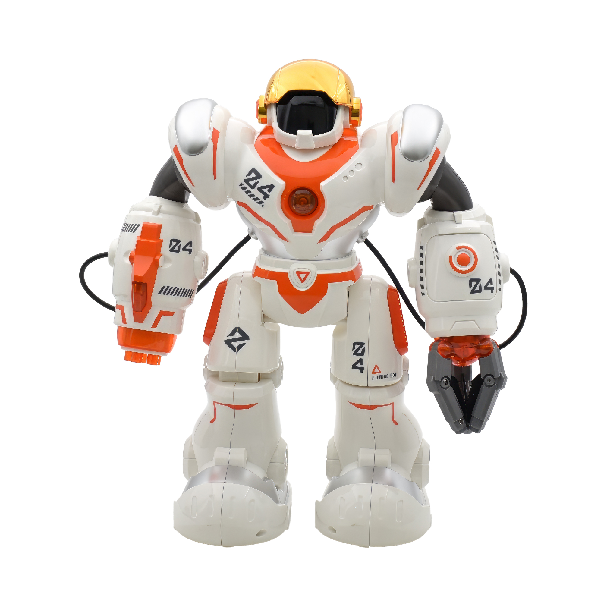  Fighting games - Guardbot President smart robot - remote control - walking + lights + sounds + music 