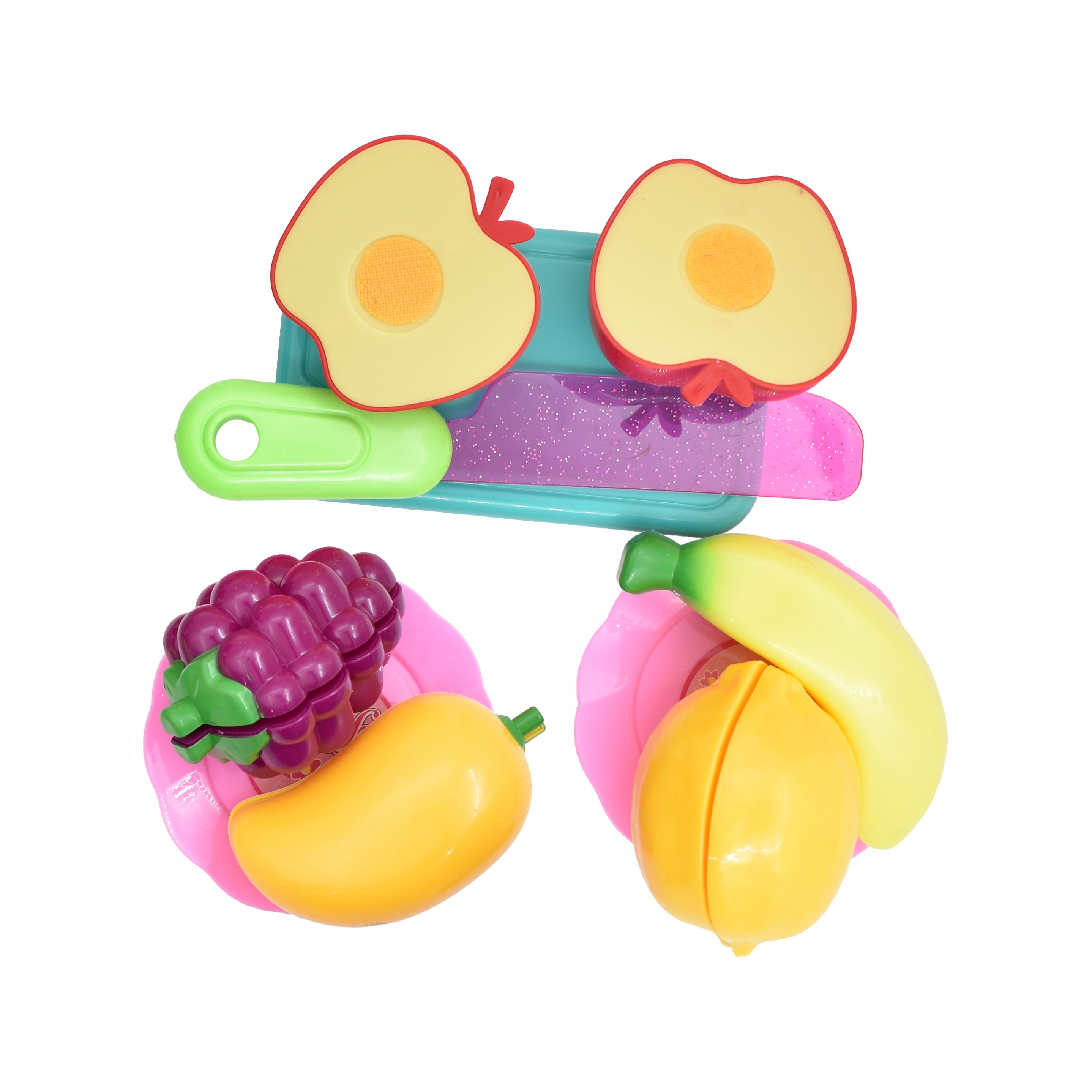  Shopping basket with vegetable cutting accessories - 7 accessories 
