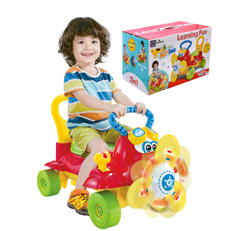  Colorful Airplane Push Cart 
