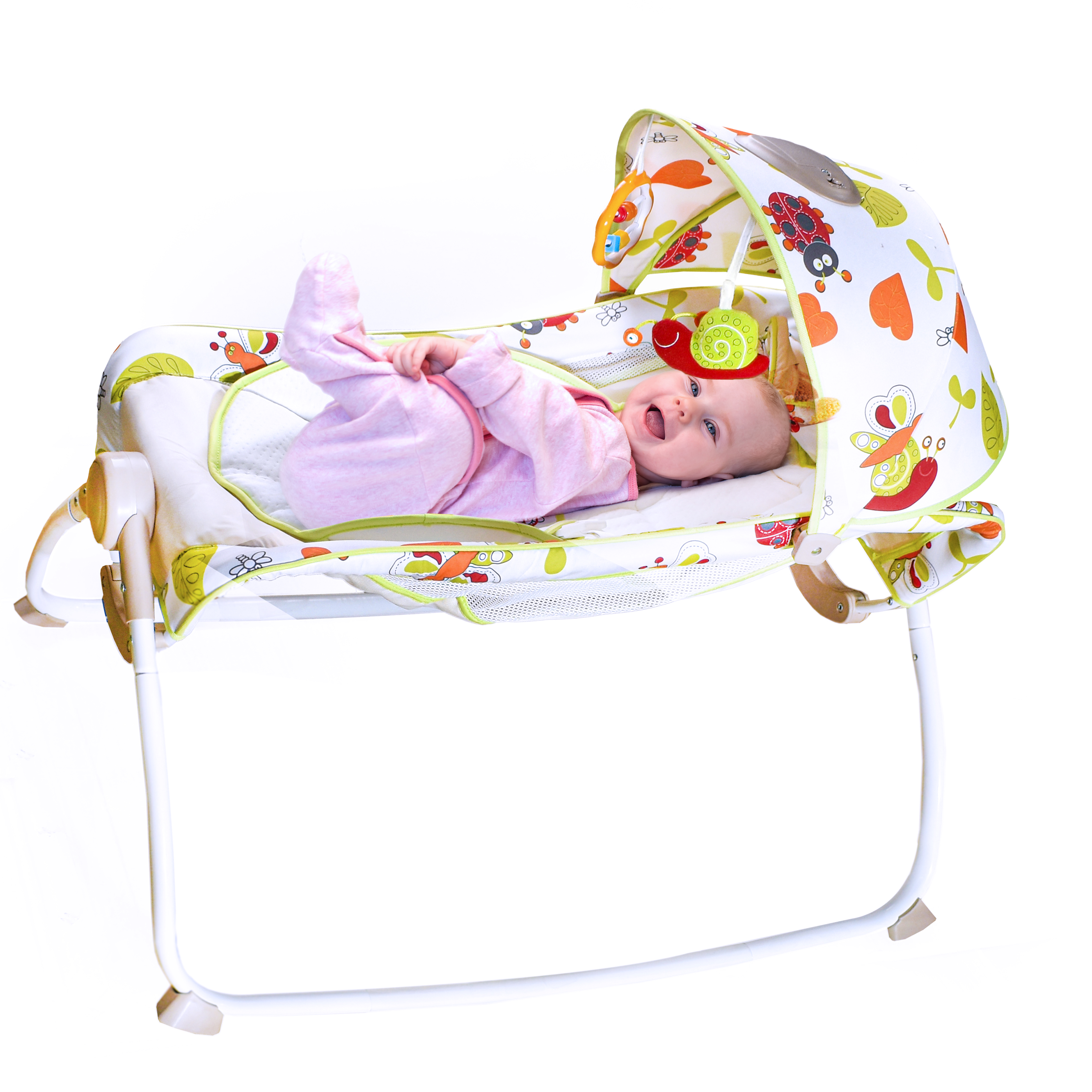  BABY ROCKING CHAIR-COMPLEX WITH TOYS 