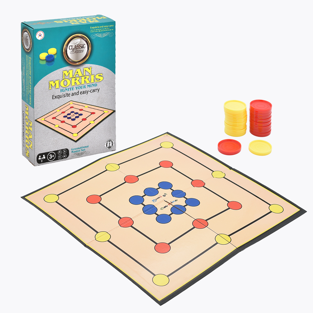  Man Morris Strategy Game Set - Card Games 