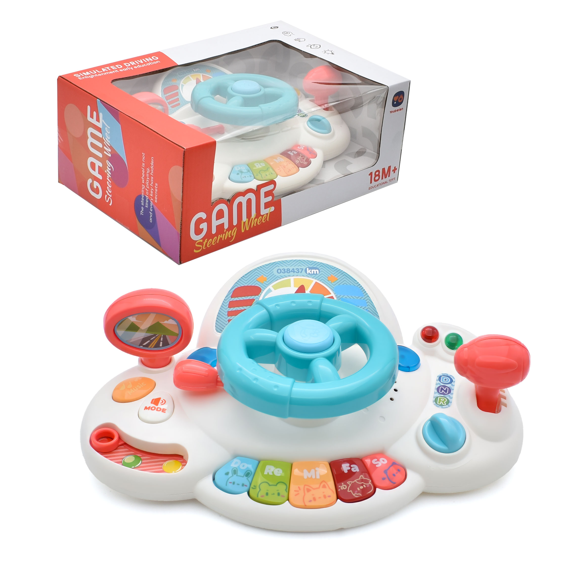  Driving Simulator Wheel - Baby Games 