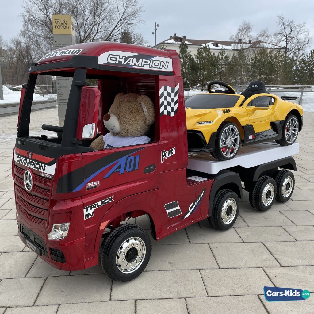  Giant Mercedes-Benz Electric Truck - Direct Drive + Remote Control 