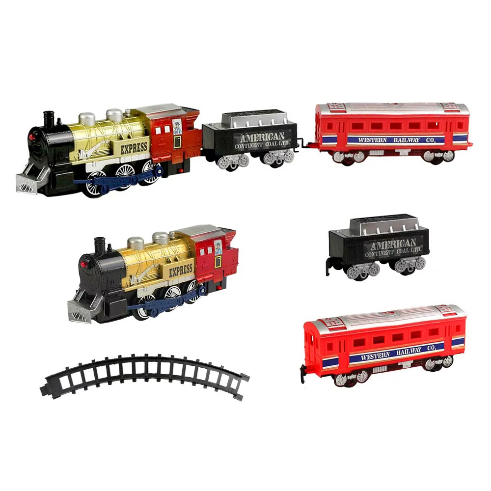  Union Express Battery Operated Train Set 11Pcs. 