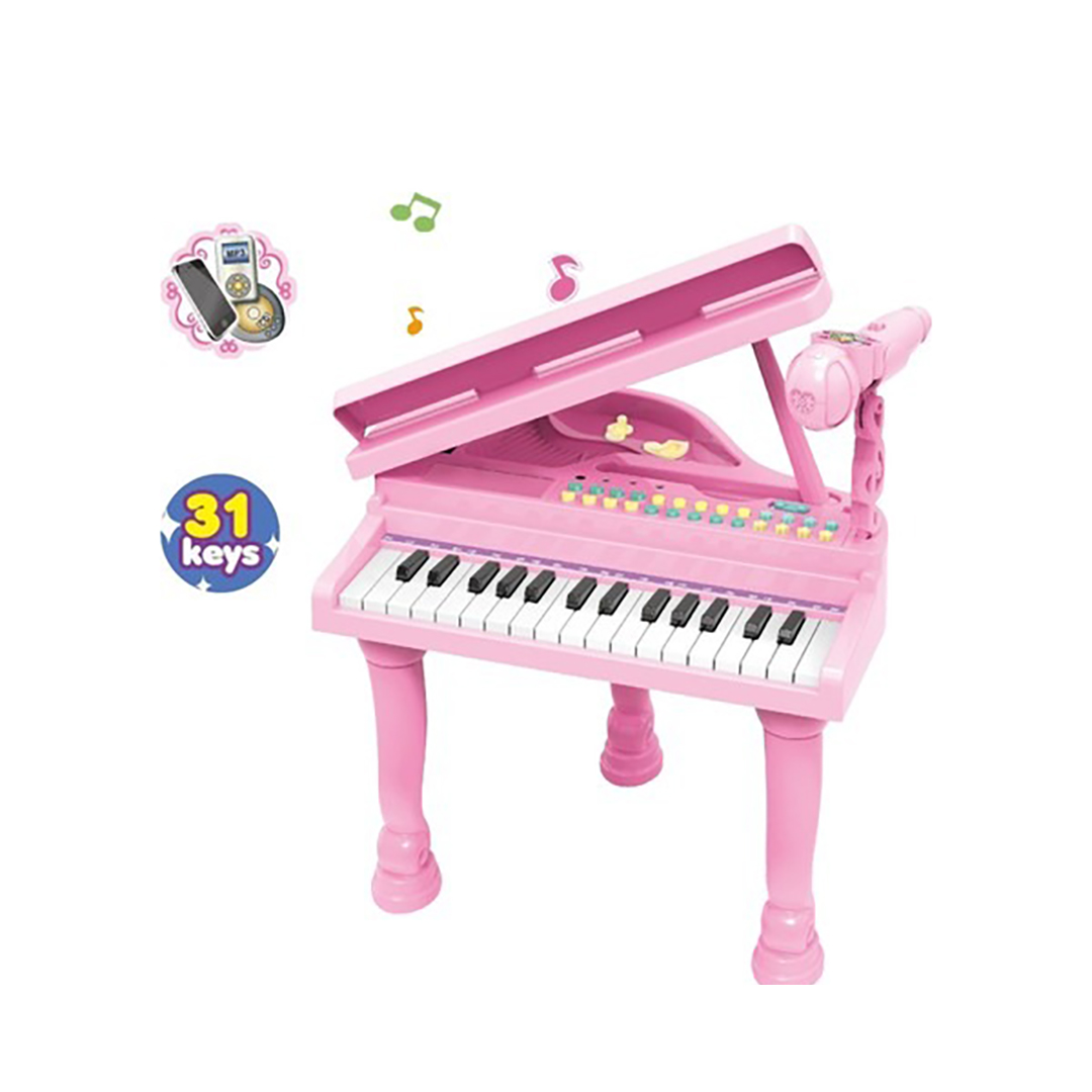  Electronic Piano With Microphone - 31 Keys - Musical Toys 