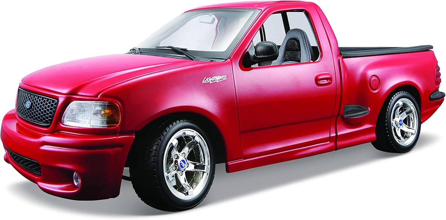  شاحنة فورد SVT F-150 لايتنينج إصدار خاص من مايستو بمقياس 1:21، نموذج مصبوب من المعدن - العاب السيارات 