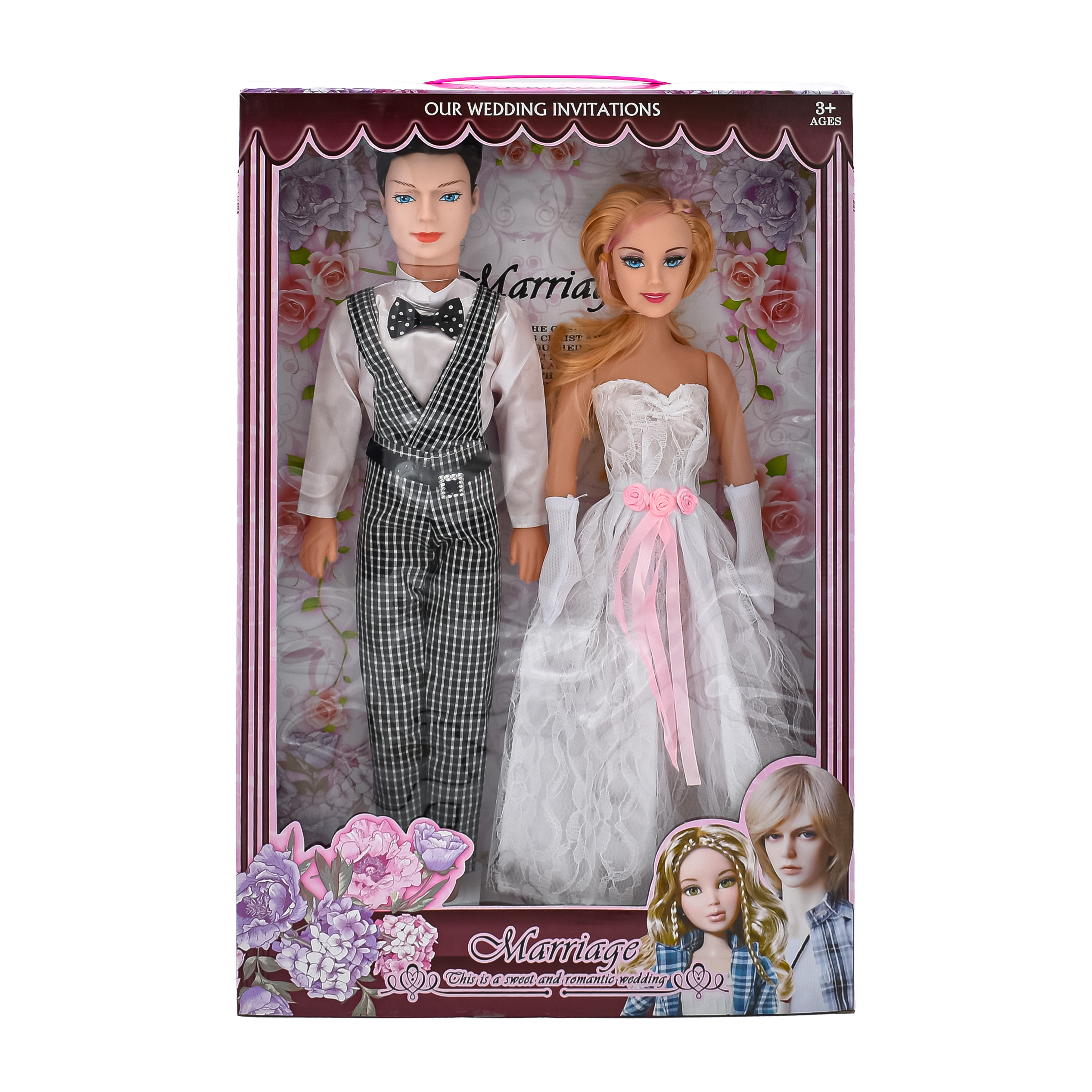  Bridal toys - newlyweds doll - two pieces 
