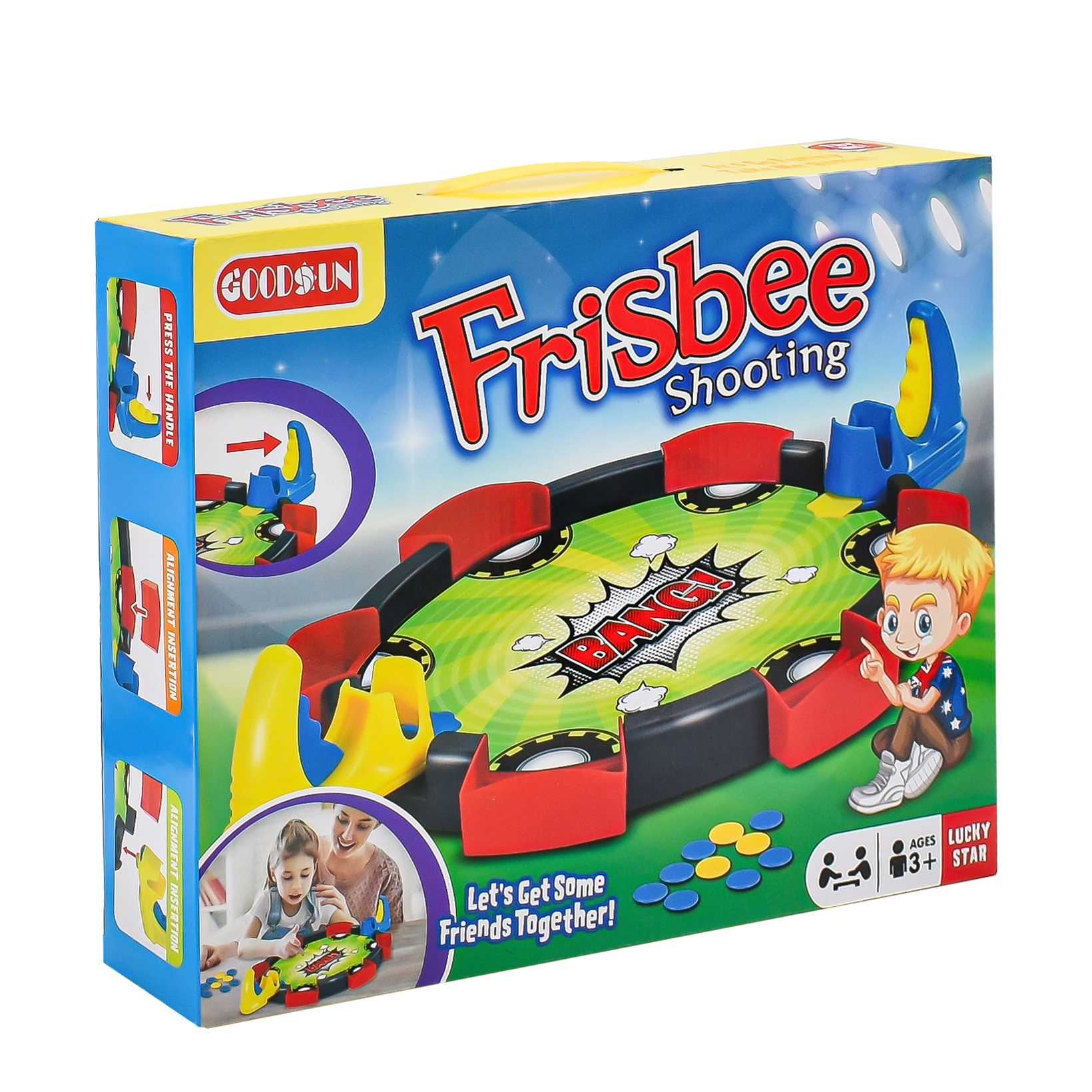 Frisbee Shooting Game - Group Games 