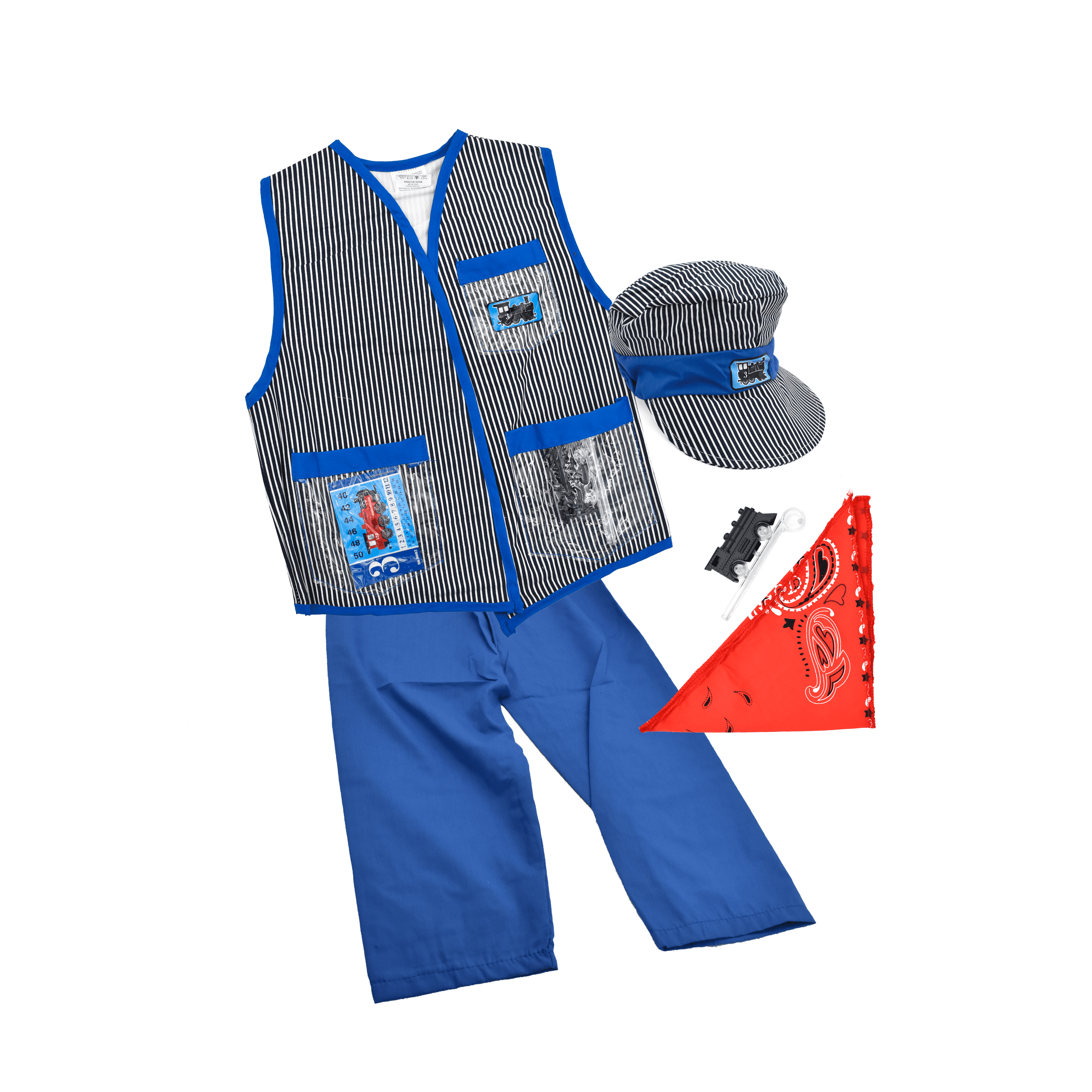  Kids Train Engineer Costume 
