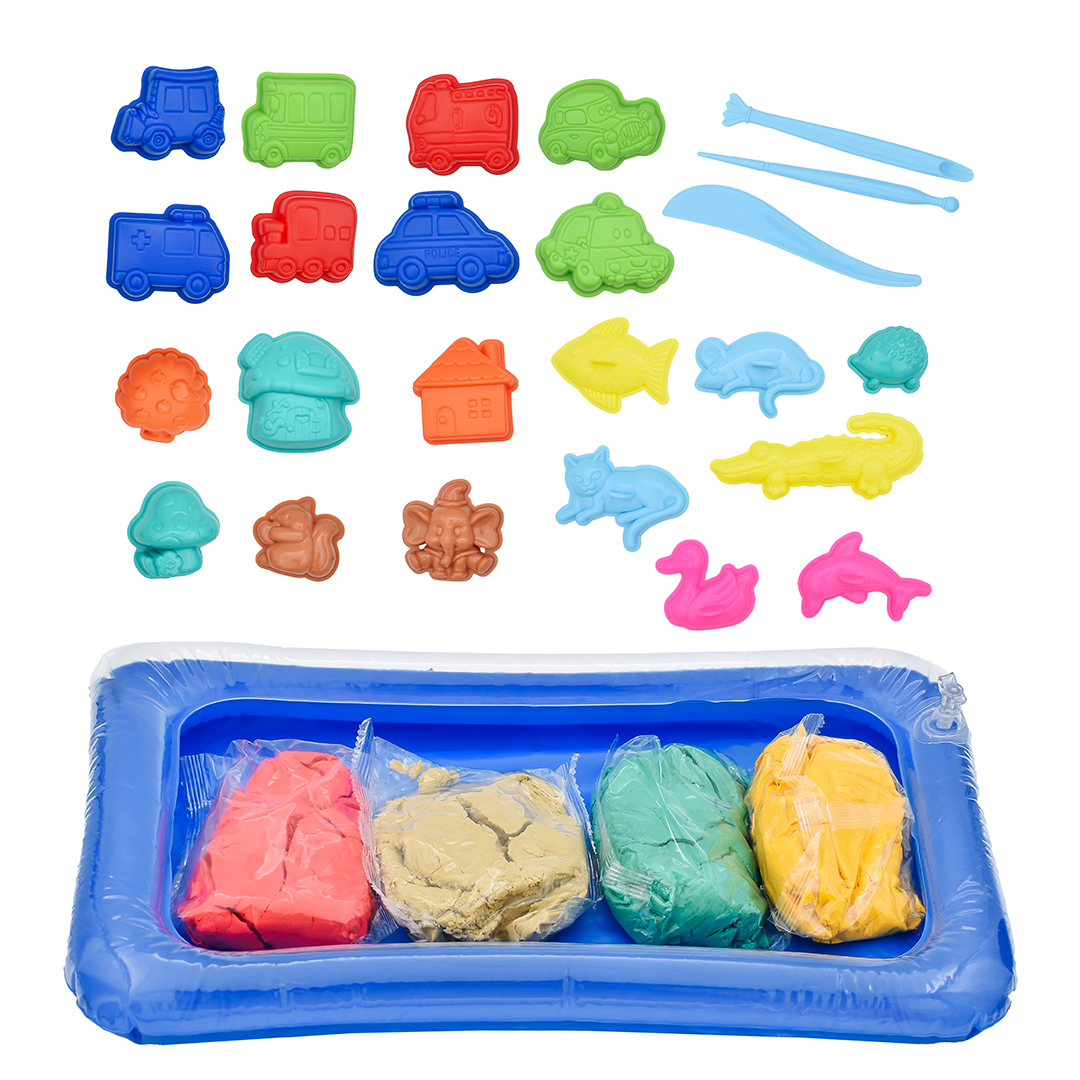  Colored Clay Basket - 800 Grams 