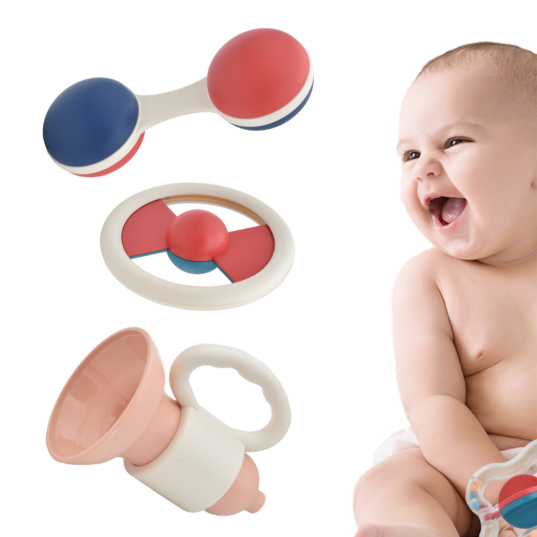  Rattle Toy Set - 12 Pieces - Baby Toys 
