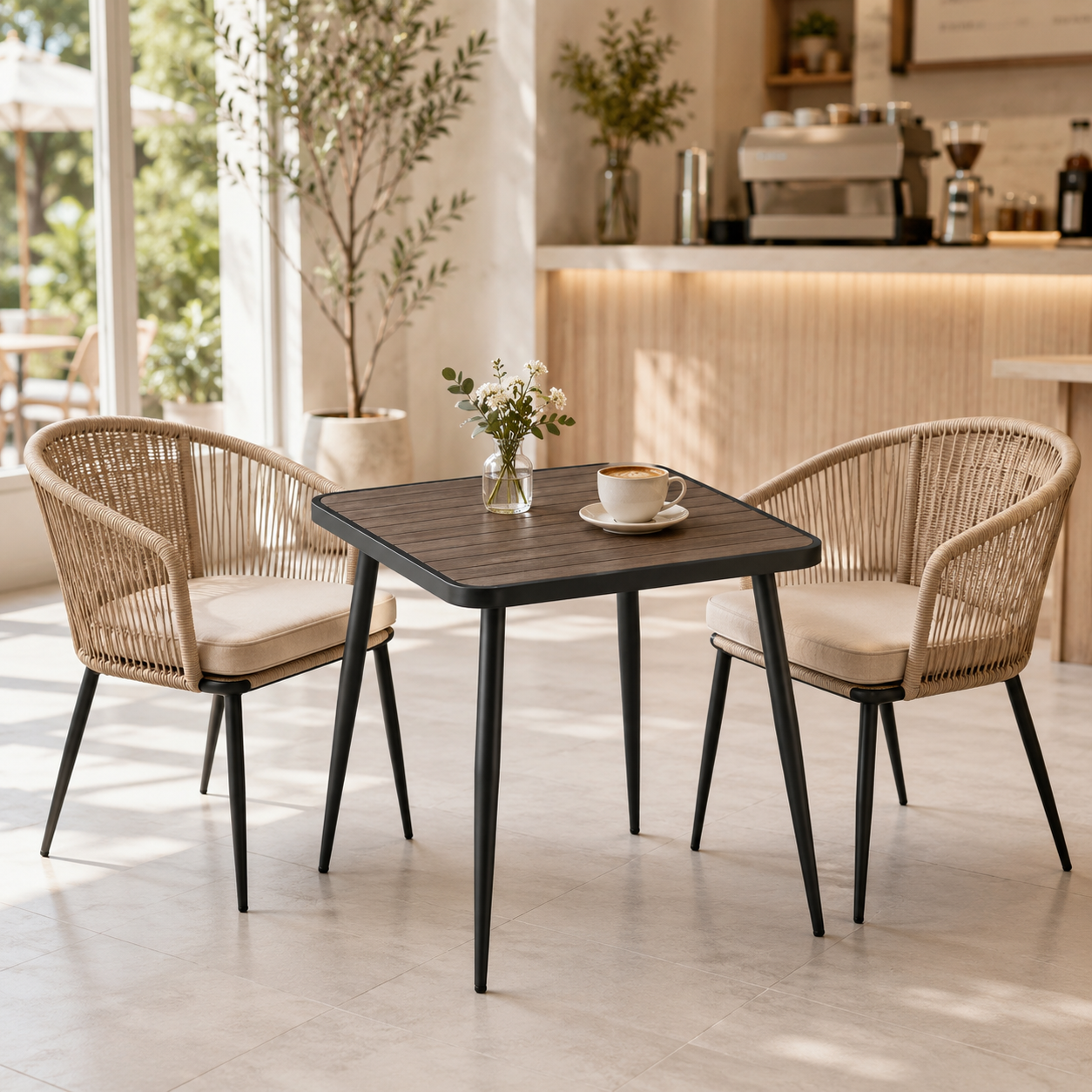 طاولة كافيه مربع  70*70 