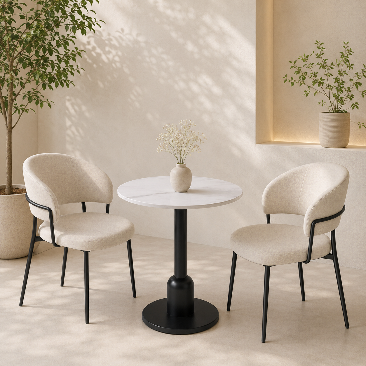  طاولة كافيه سيراميك 70*70  