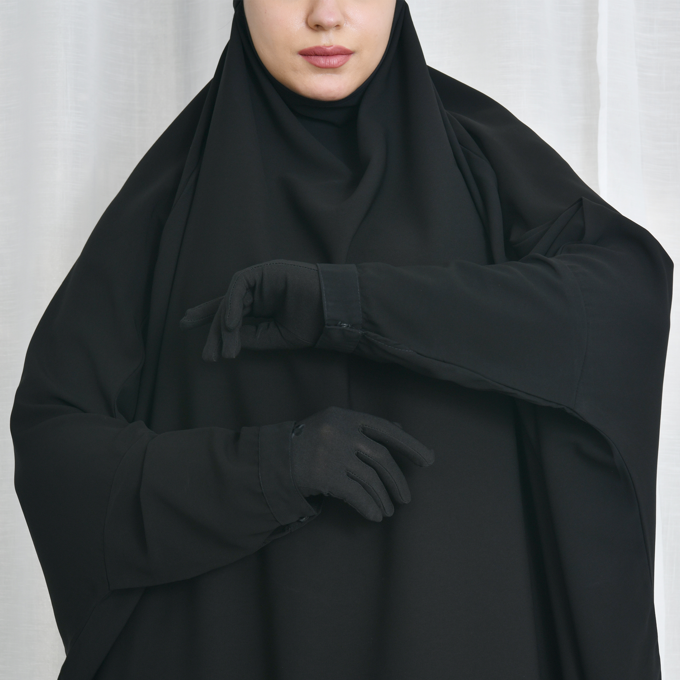  خمار بقطعتين عملي ومريح 