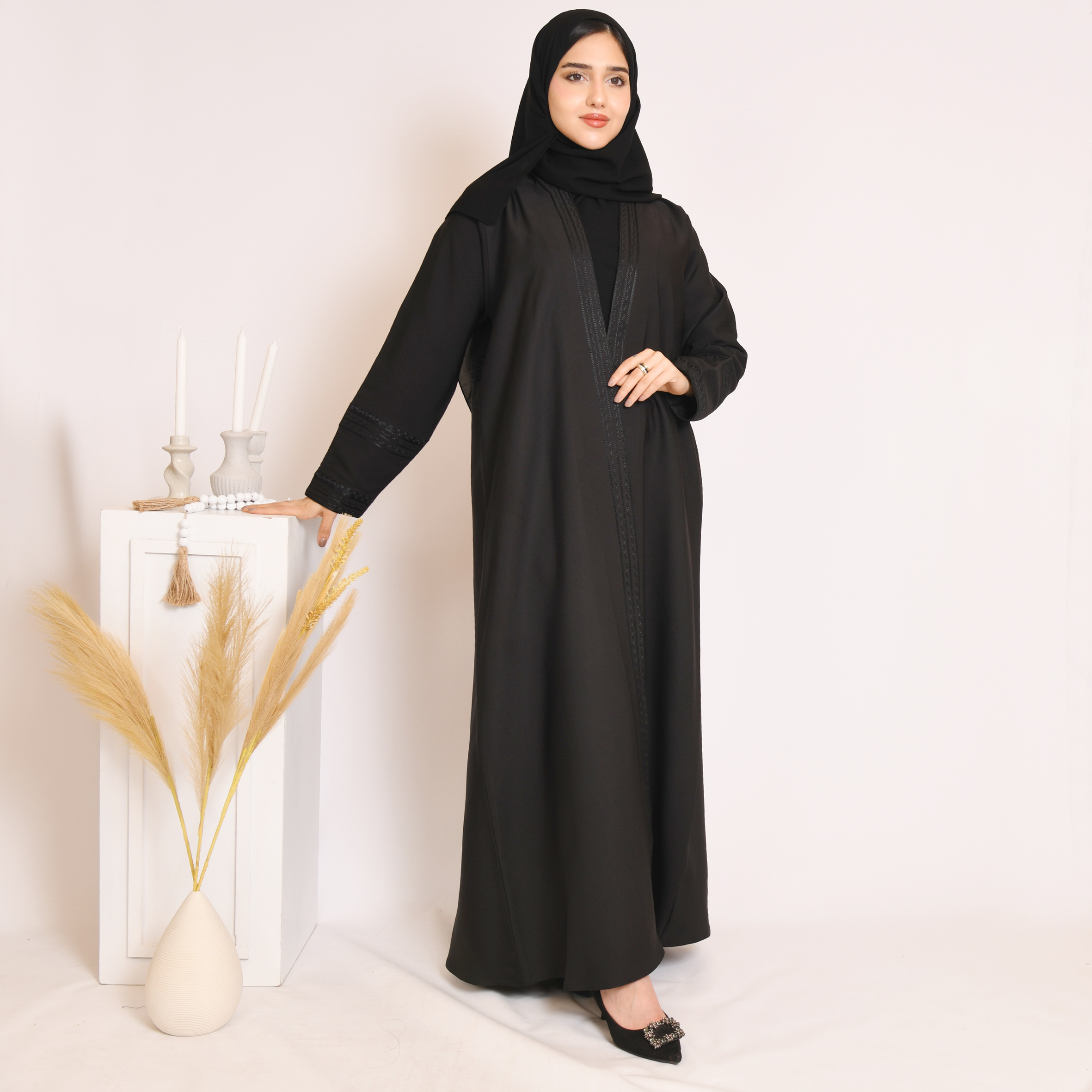 عباية غرام العملية لون ( أسود ) main image 0