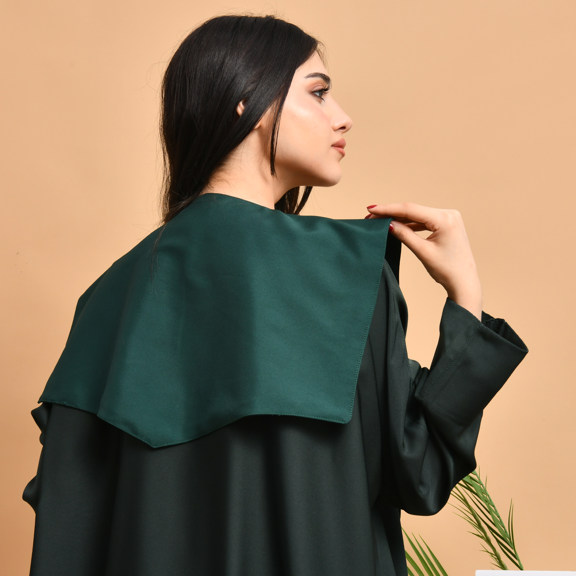  وشاح أخضر بتطريز المملكة العربية السعودية وشعار السعودية 