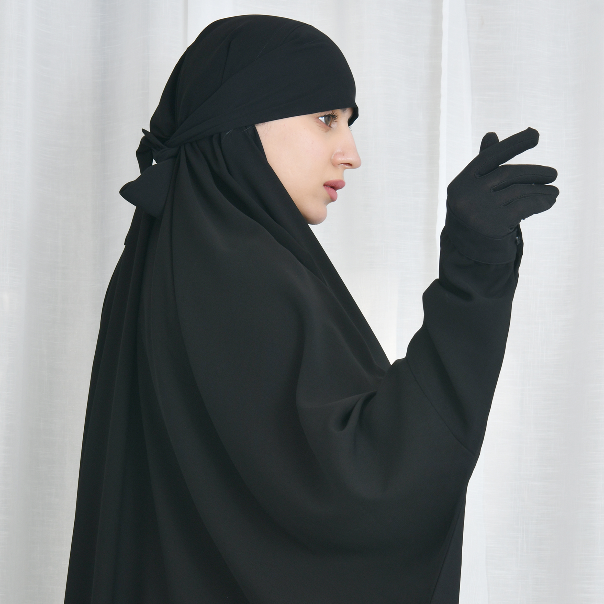  خمار بقطعتين عملي ومريح 