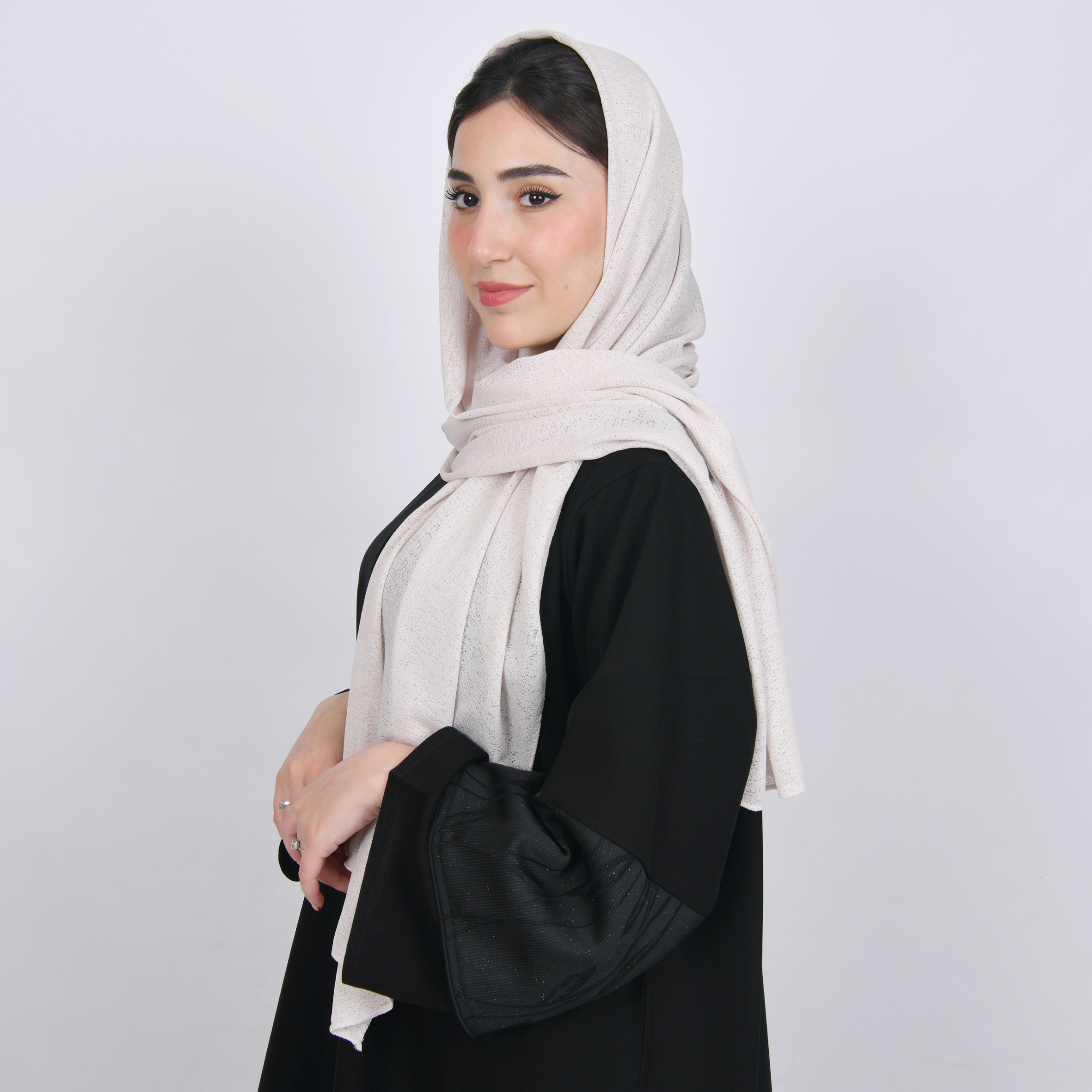  طرحه شاش بلون أبيض  
