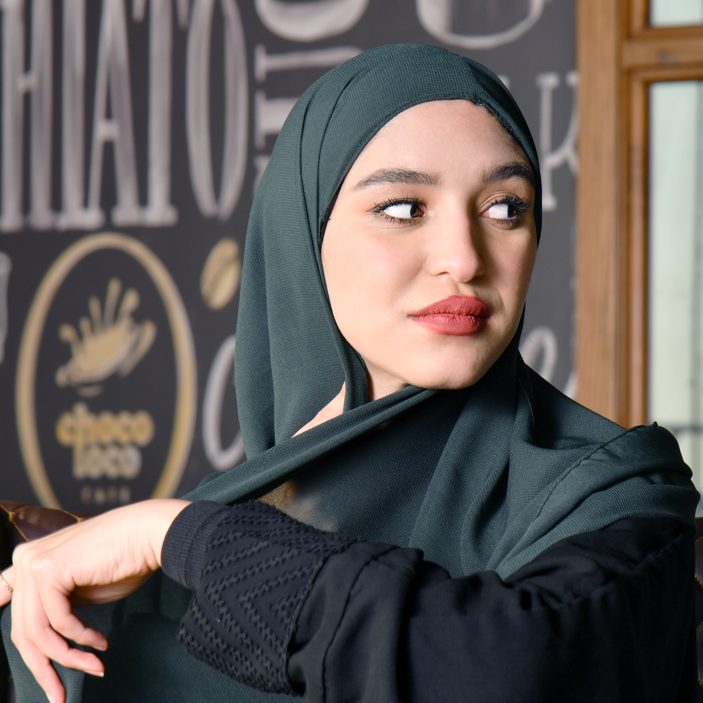 حجاب ملون - متجر عبايات حوراء 