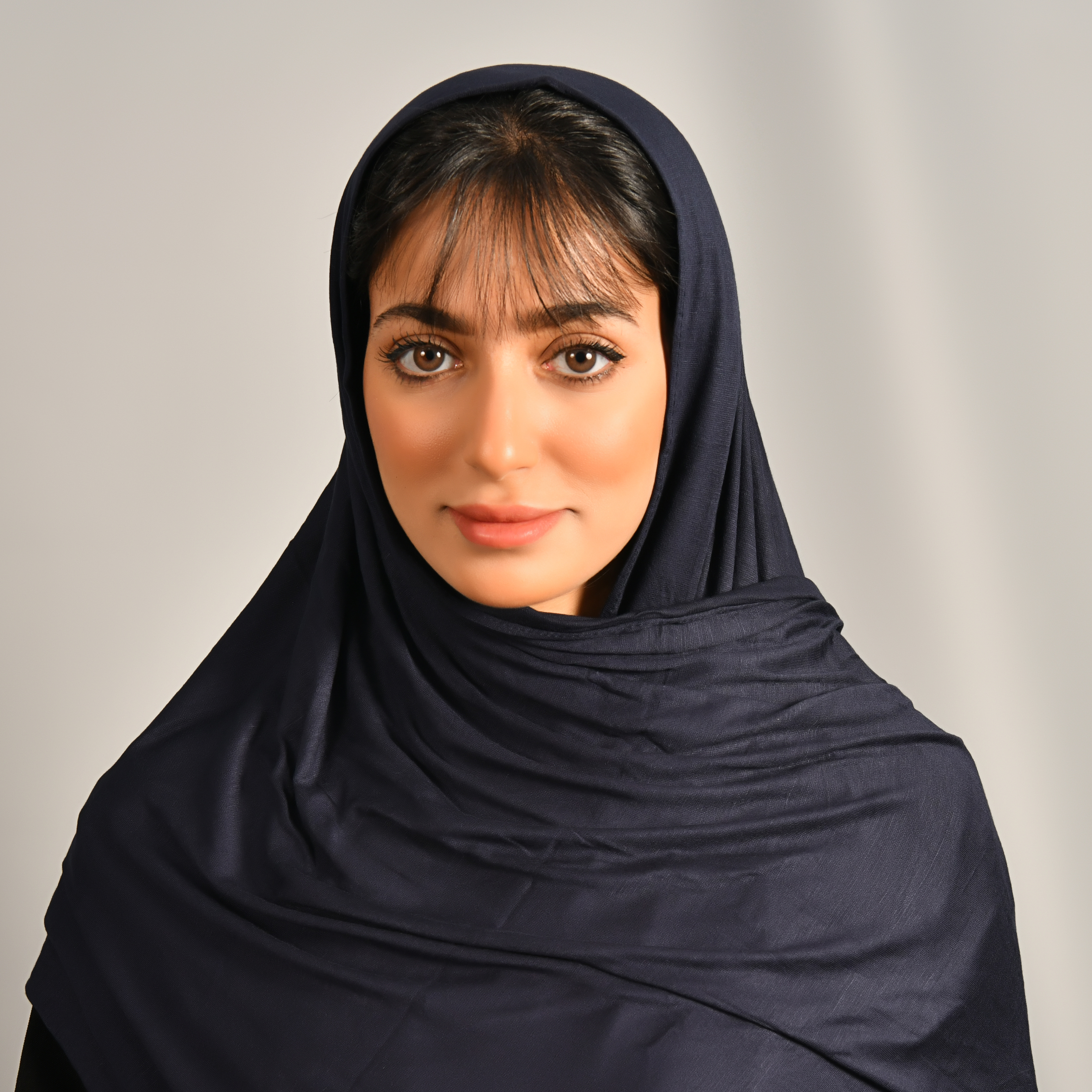  طرحه قطنية بلون  كحلي 