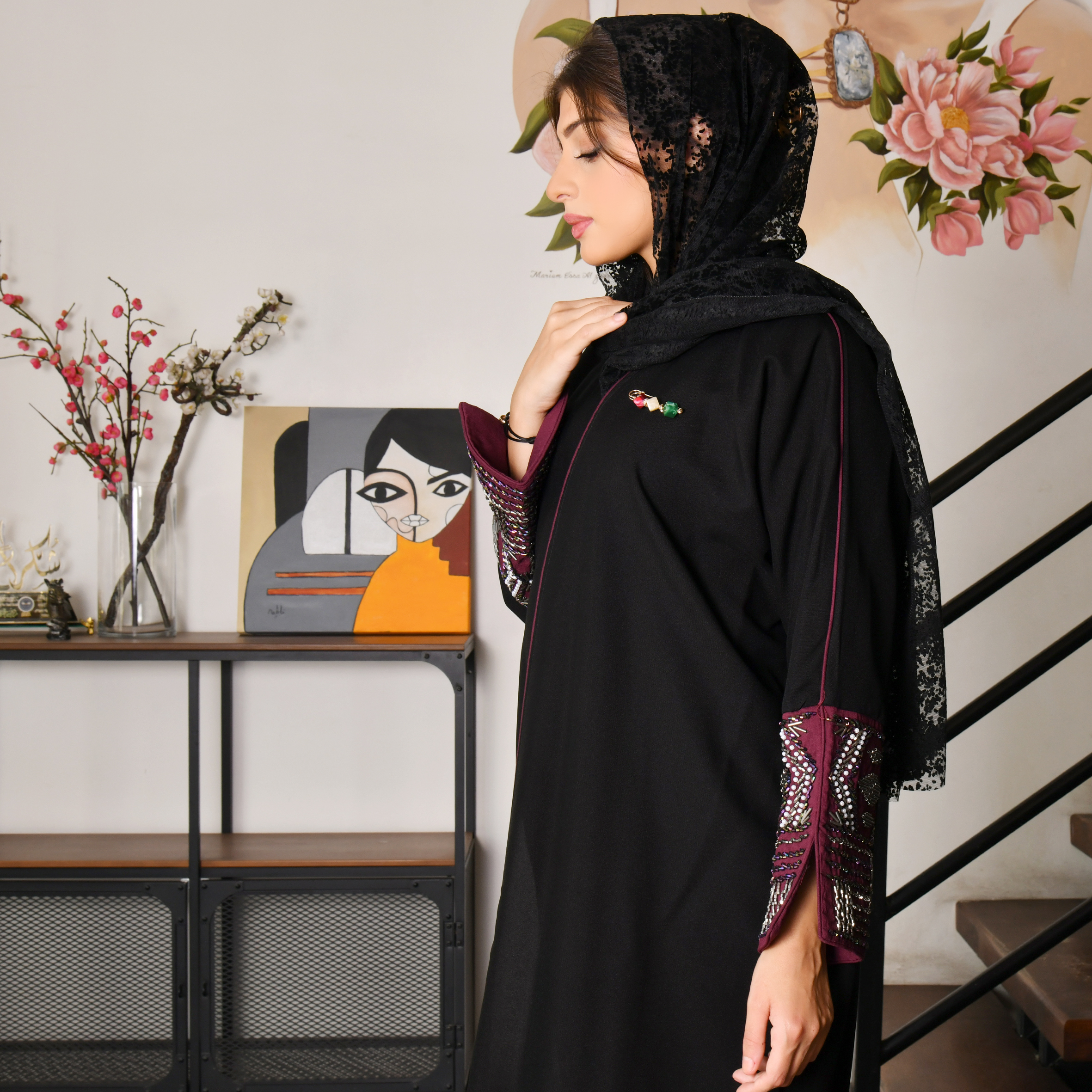  زوج مشابك من الأحجار متعددة الألوان (بروش) بعده استخدامات 