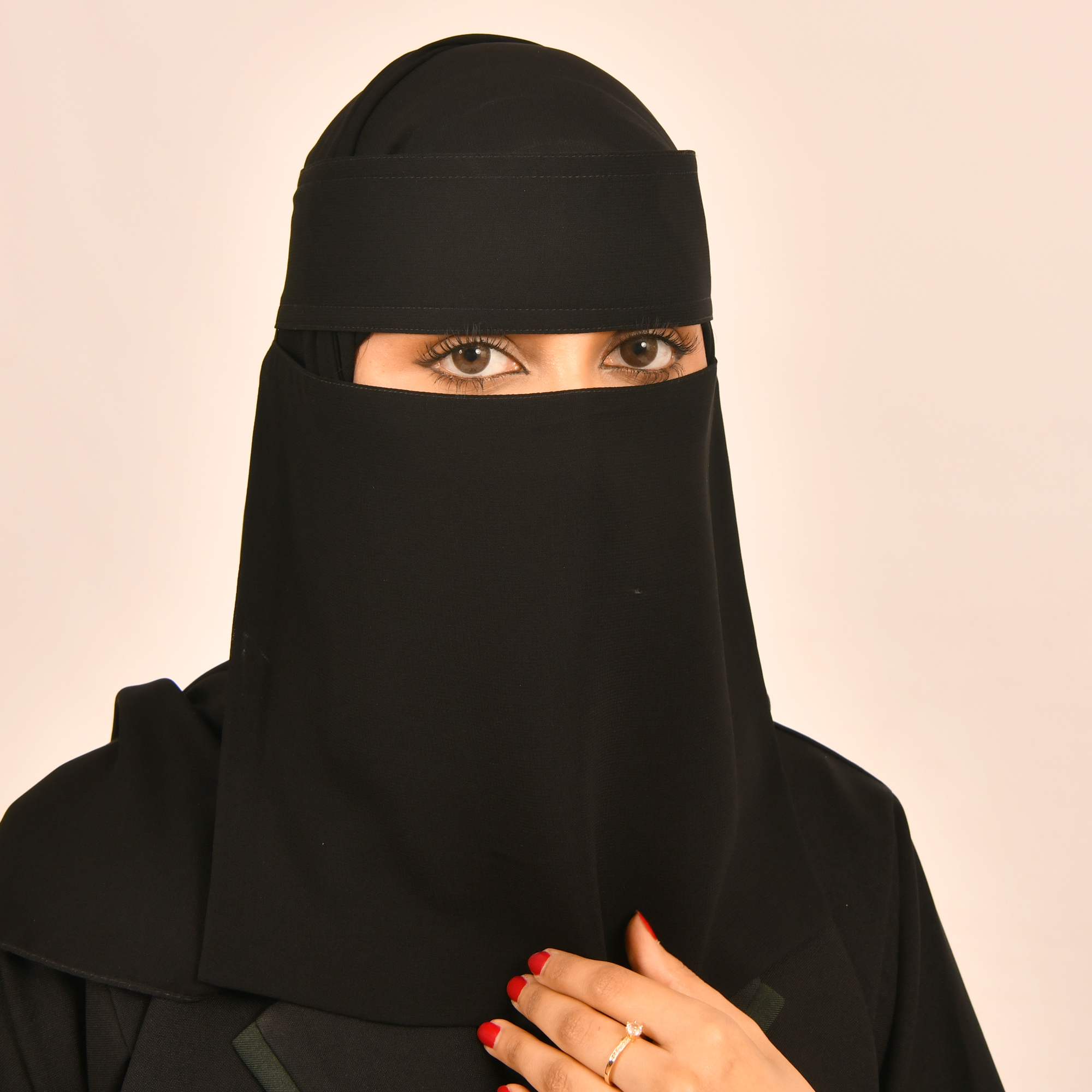  نقاب بقطعة اغلاق 
