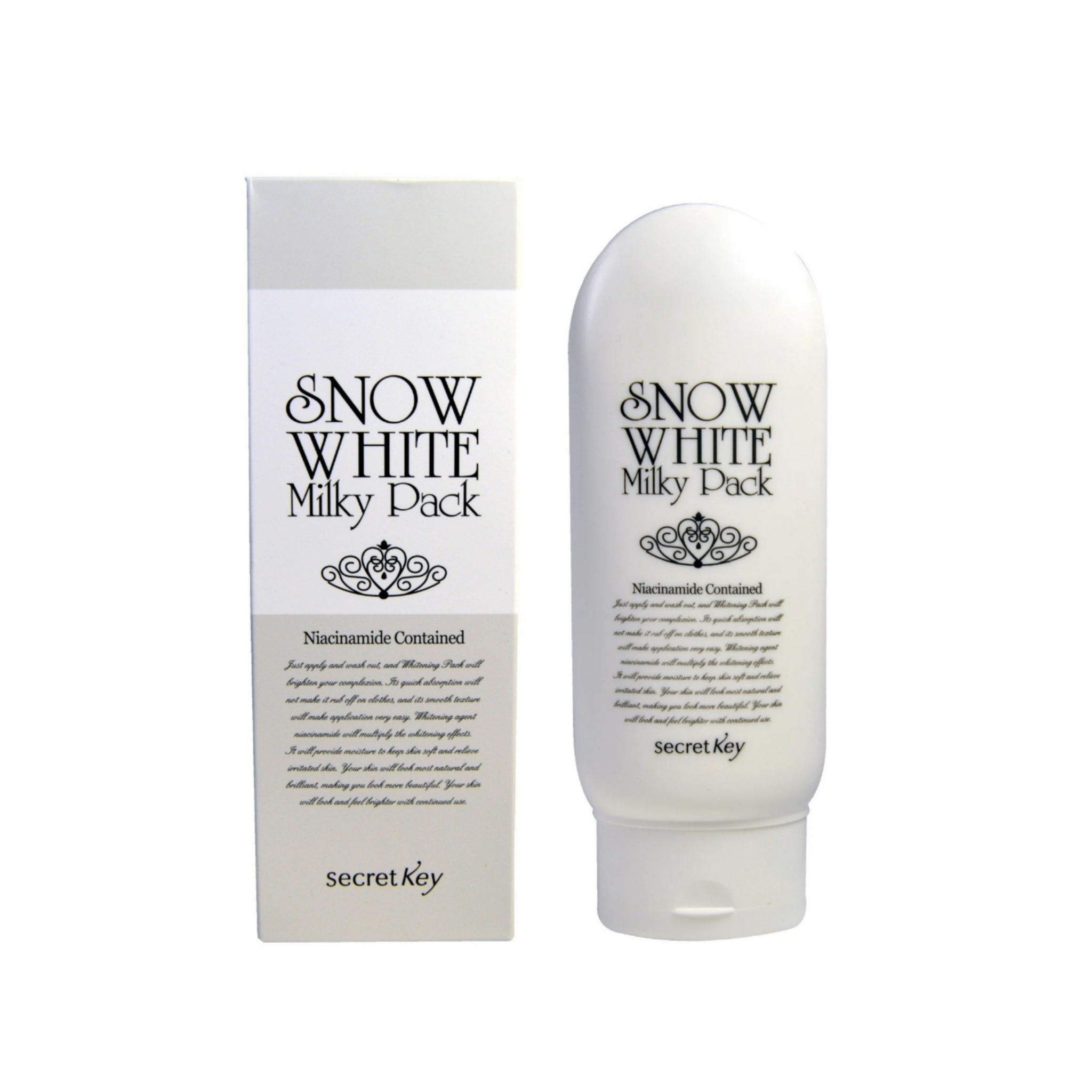 Secret Key Snow White Milky Pack Body Whitening Lotion 200g