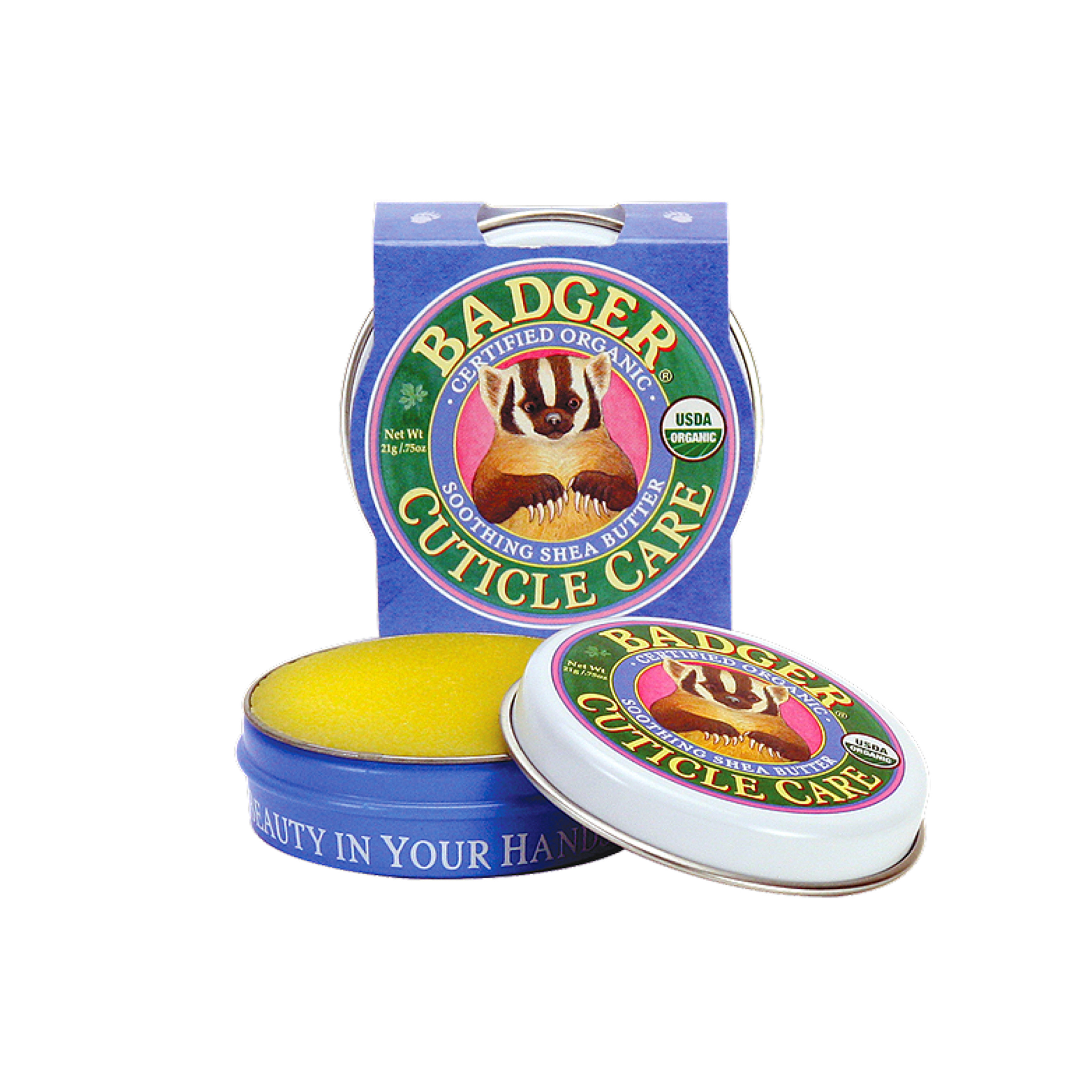 Badger Cuticle Care Soothing Shea Butter 21 g