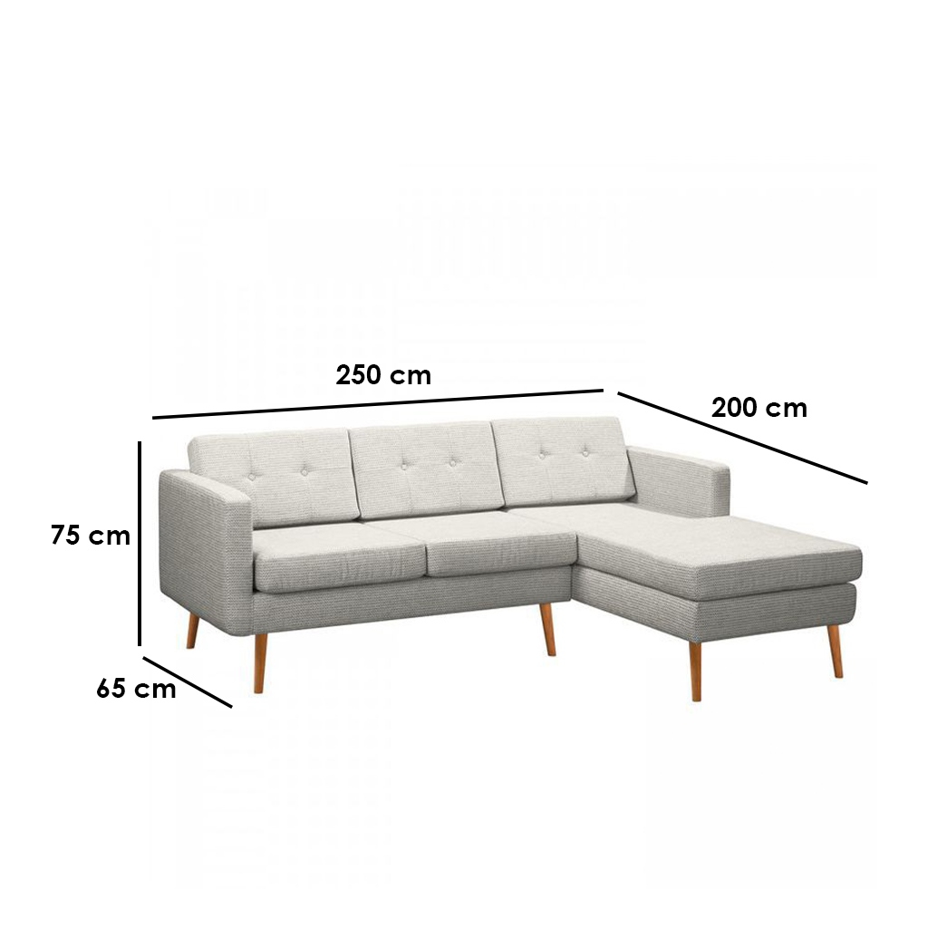 كنبة ركنية فابريك Fabric