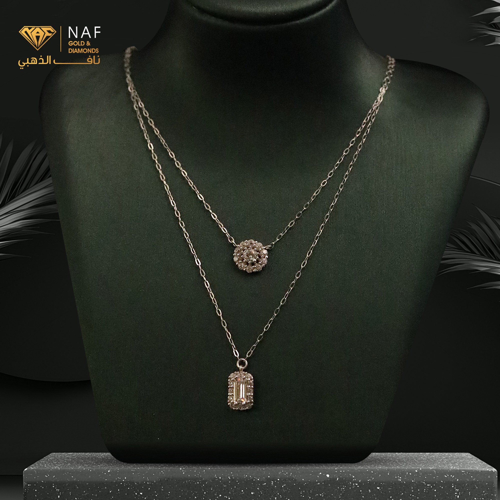  عقد ذهب فخمه عيار 18 