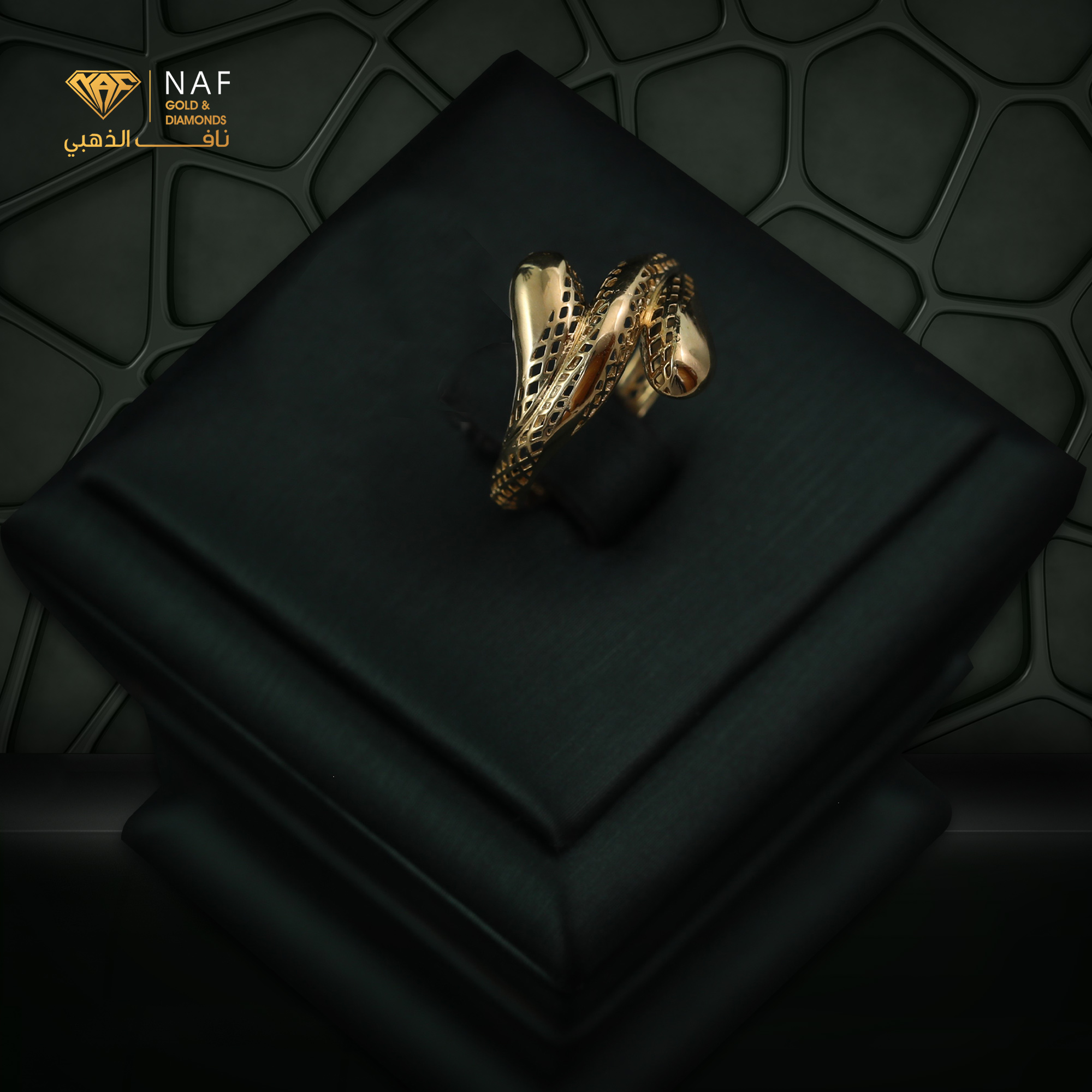  خاتم ذهب عيار 18 
