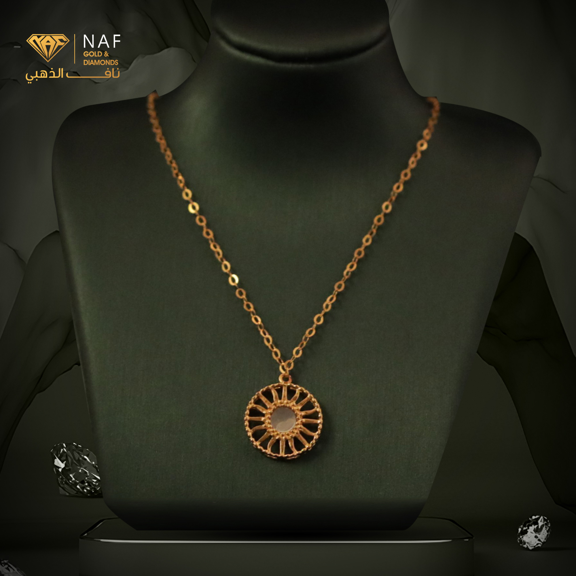 سعودية عقد ذهب  21 