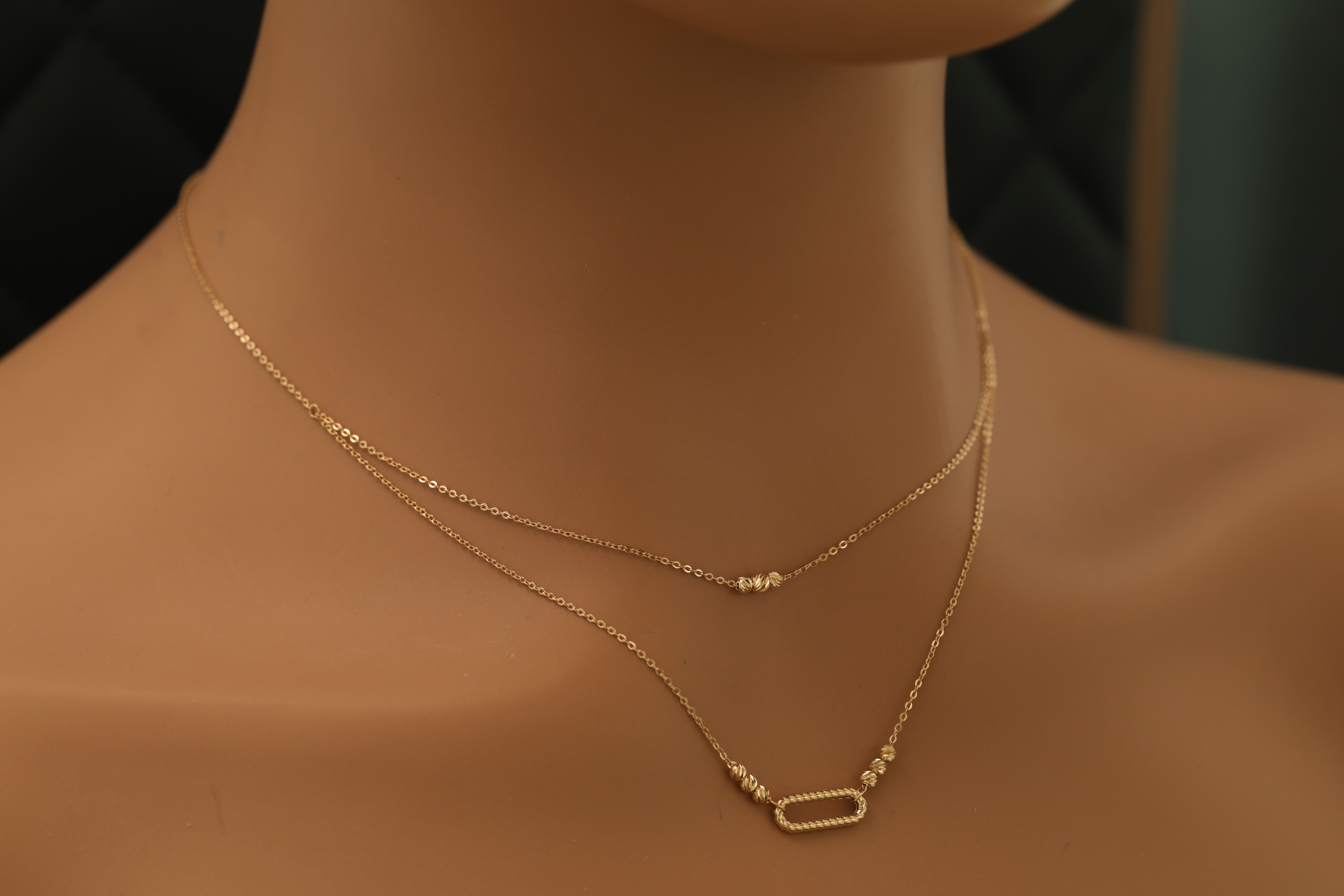 سلسال ذهب عيار 18