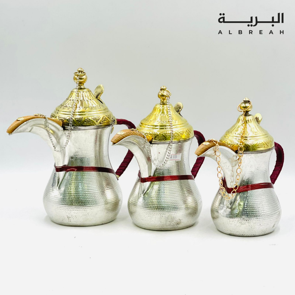  دلة نحاس سوري (حب الرمان ملكي) 