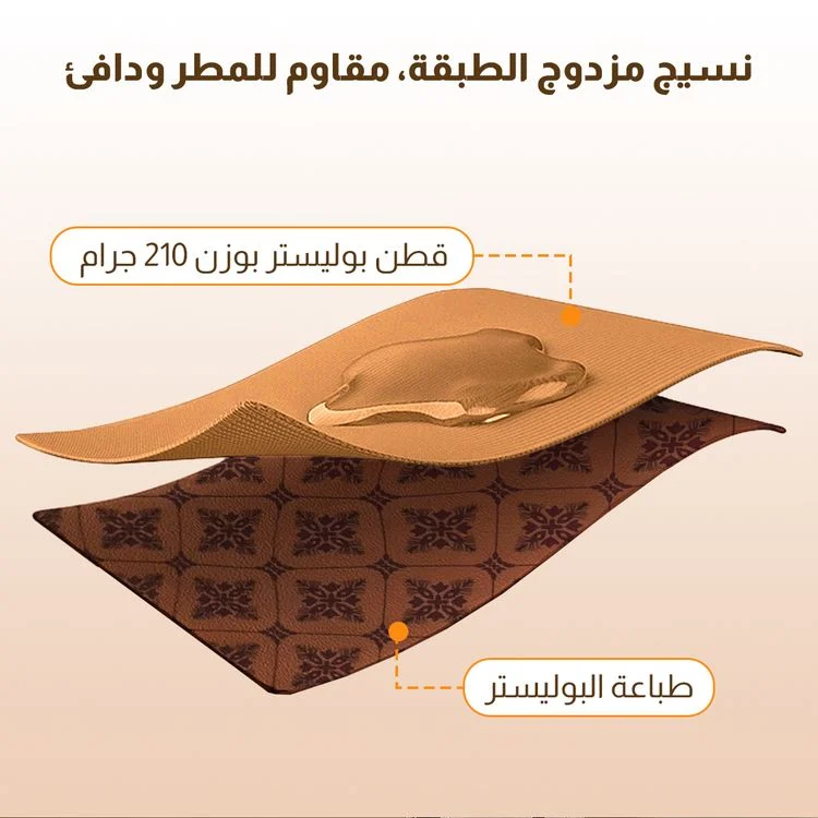  خيمة هوائية قطن قابلة للنفخ إصدار جديد (2.7*2.7*2 متر) 