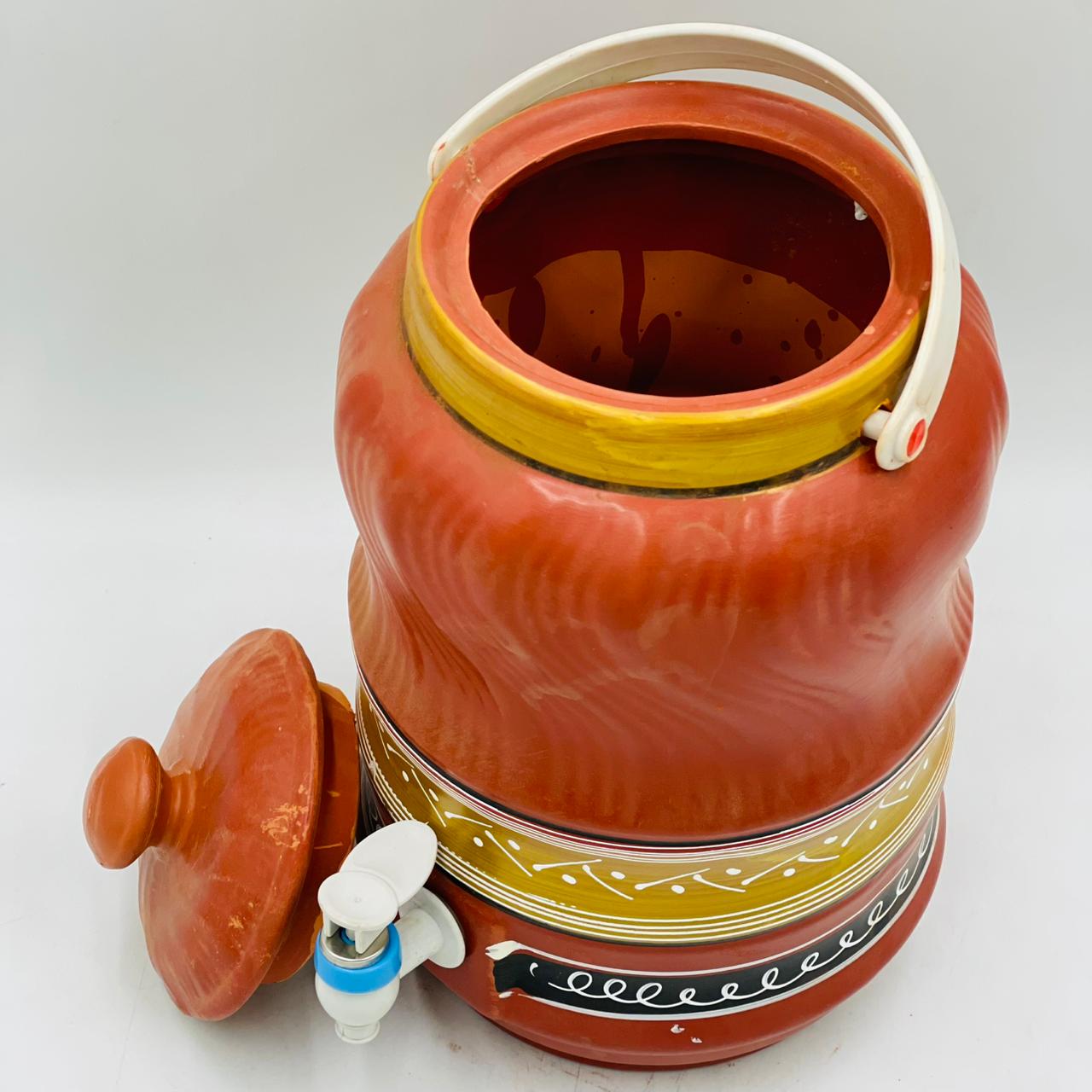  ترمس فخار بعروة (رسم) 