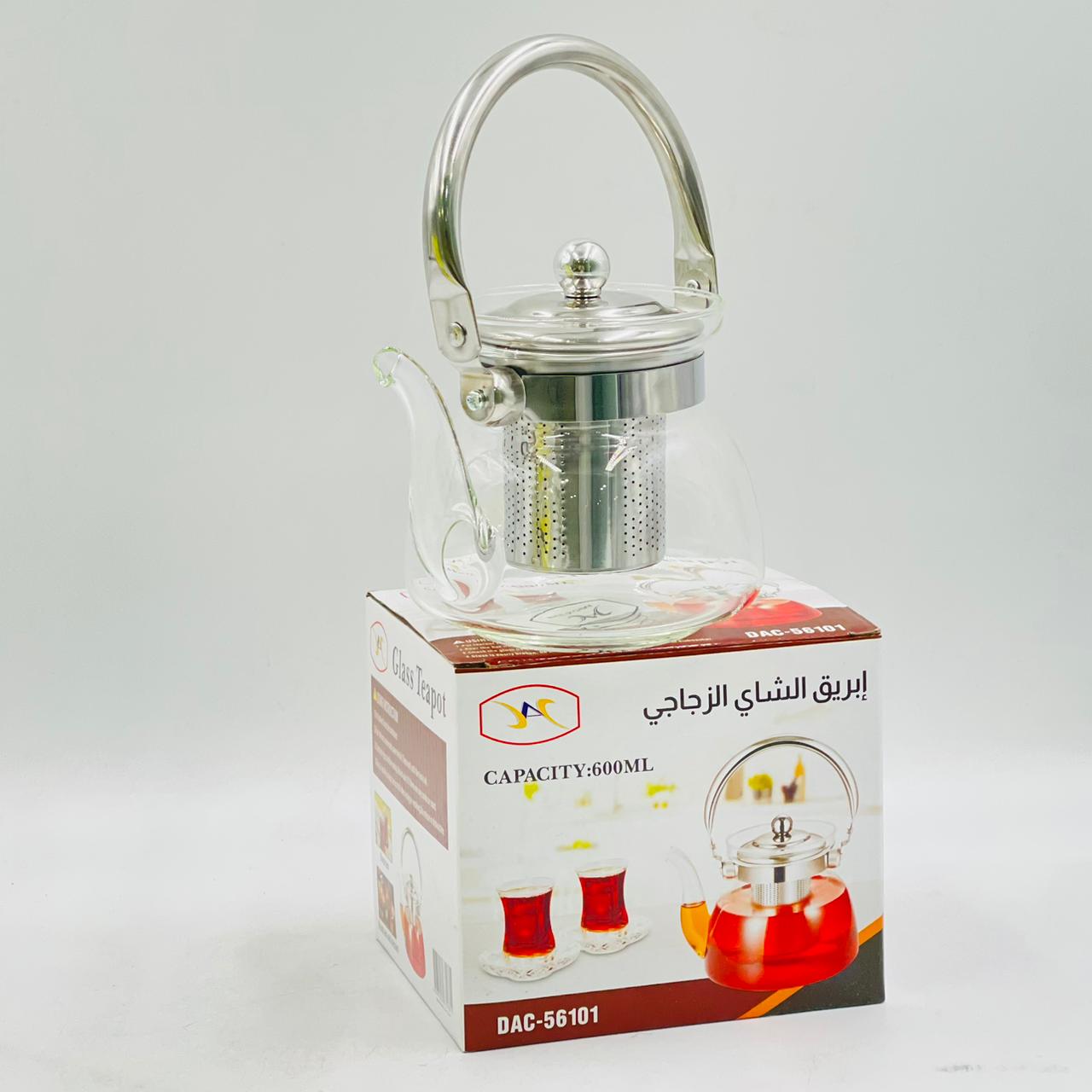  ابريق شاي زجاجي 